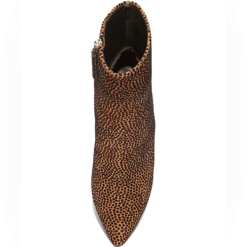 *NWT* Alexander Wang / Kirby Flocked Suede Ankle Boots / Leopard / 37.5 UK (7US) - Picture 7 of 11